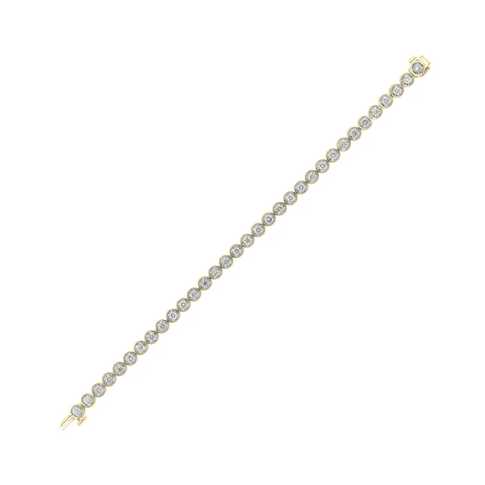 14KT Yellow Gold & Diamonds Fashion Bracelet - 2     ctw