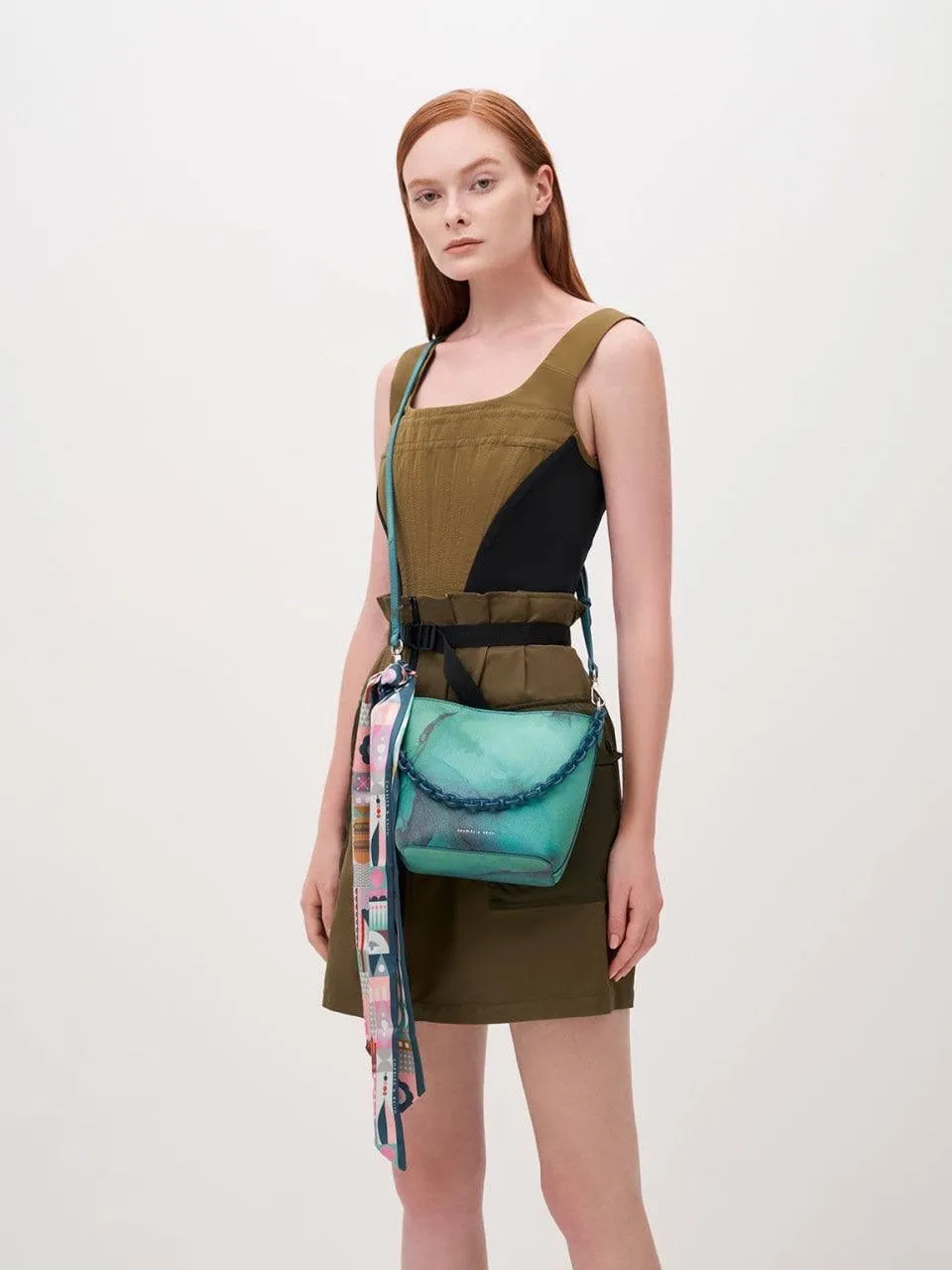 Alcott Scarf Bucket Bag