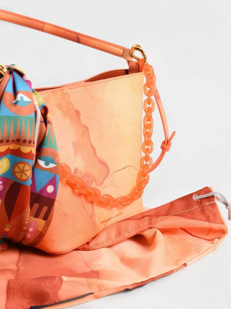 Alcott Scarf Bucket Bag