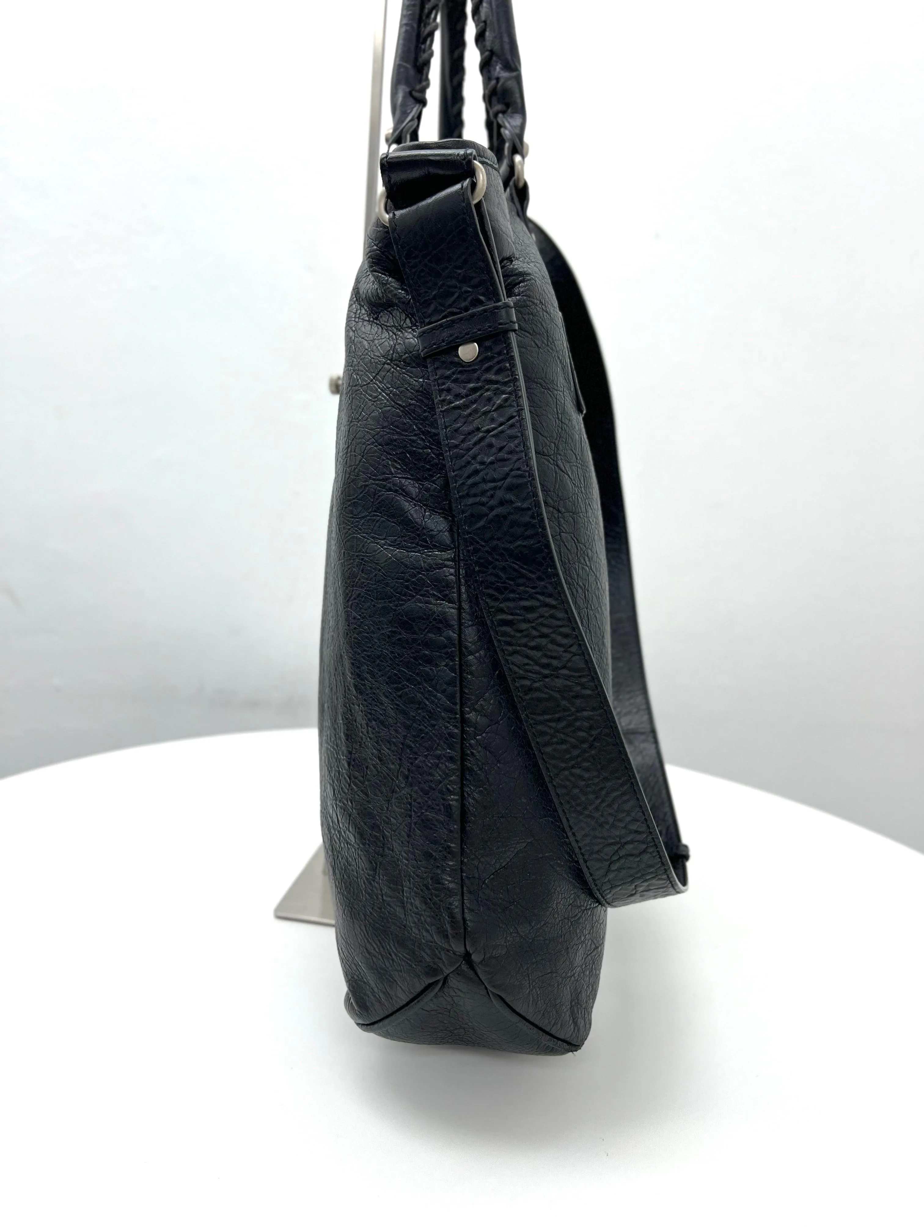 Balenciaga 2-way bag Black Classic Smart Leather Tote Bag