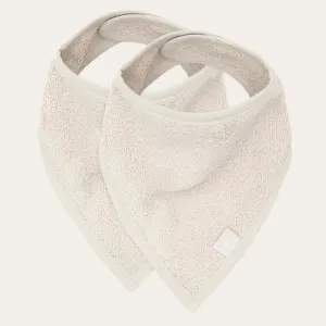 Bandana Bib 2 Pack in Neutral Nougat