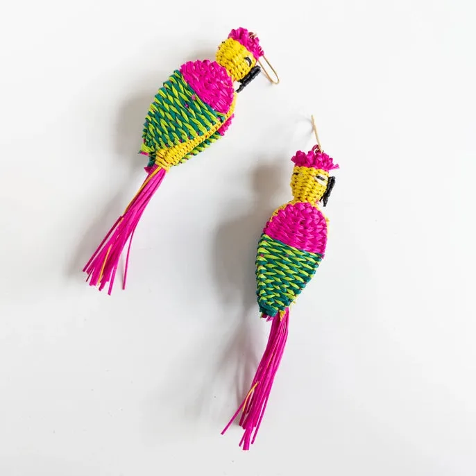 Belart Earrings: Guacamaya