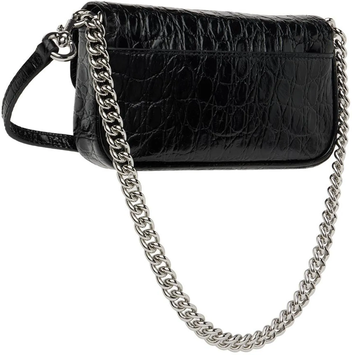 Black 'The Croc J Marc Mini' Bag