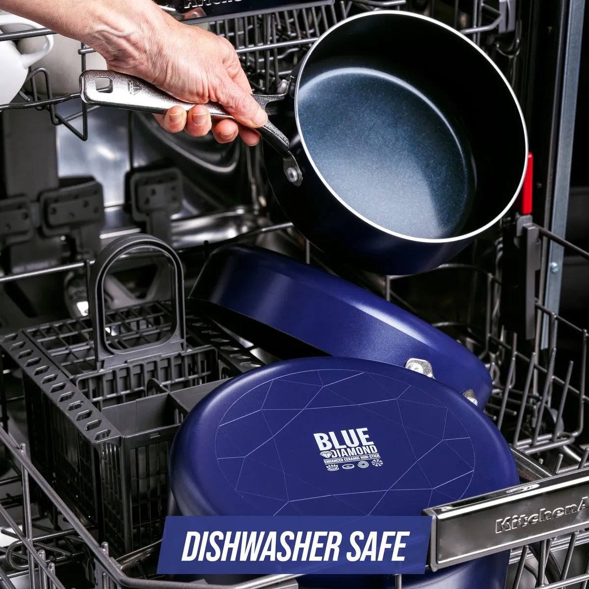 Blue Diamond Classic 20-Piece Cookware Set