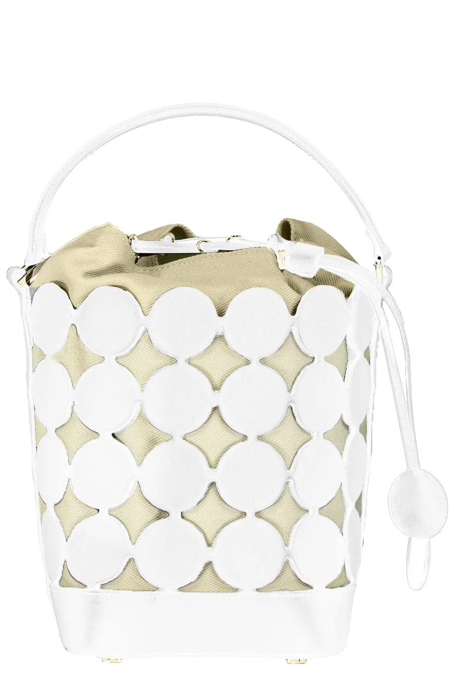 Bulles Bucket Bag -White