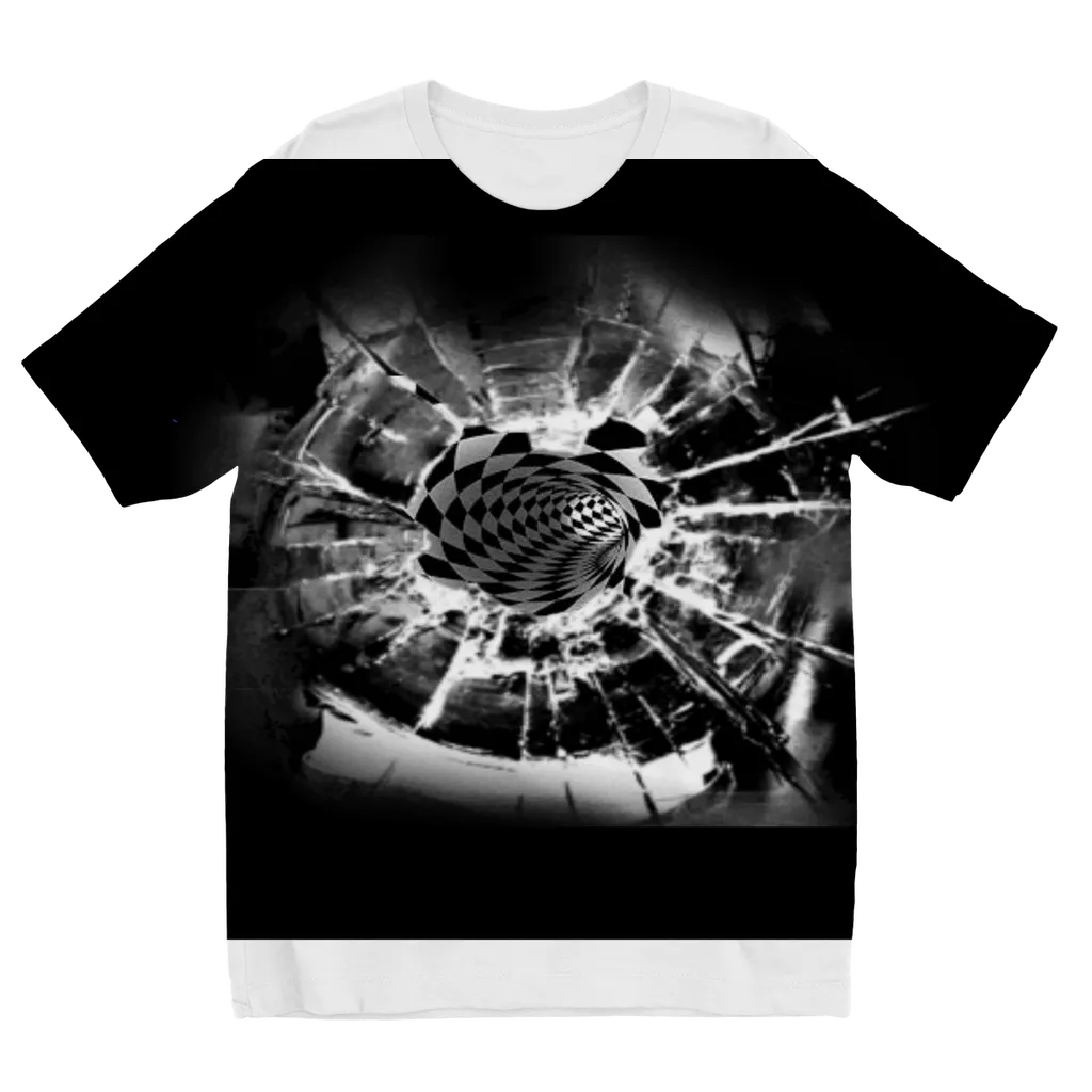 bullethole Sublimation Kids T-Shirt