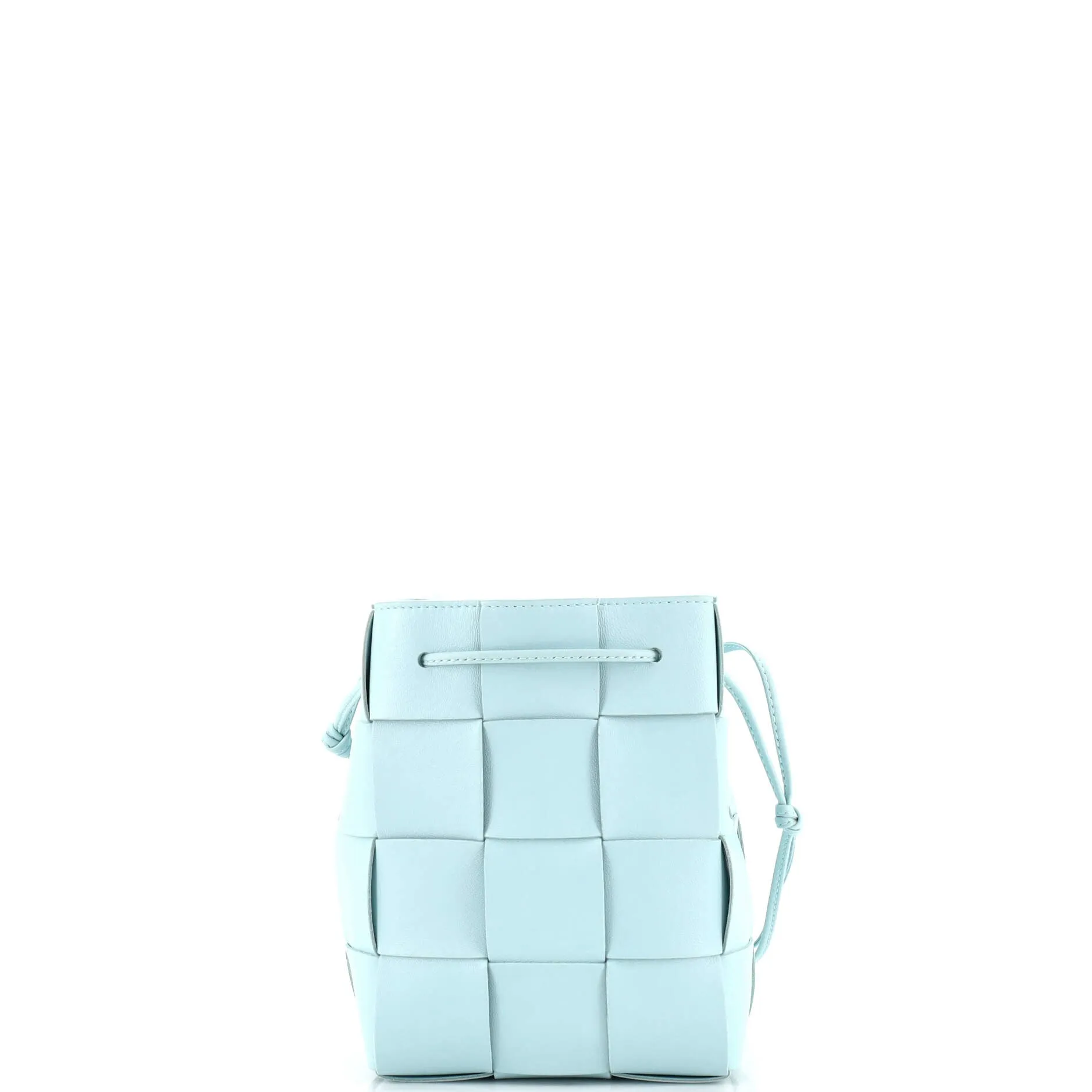 Cassette Bucket Bag Maxi Intrecciato Leather Small