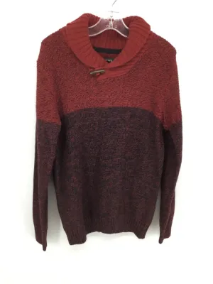 Commerce Child Size 10 Red Marbled Sweater - boys