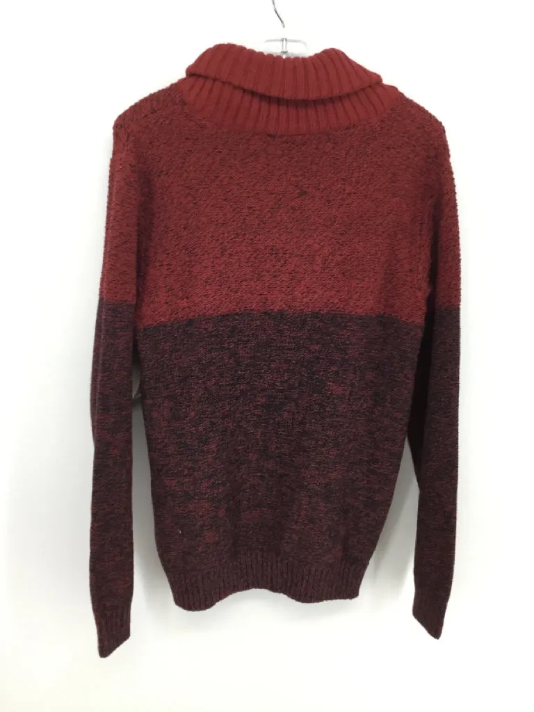 Commerce Child Size 10 Red Marbled Sweater - boys