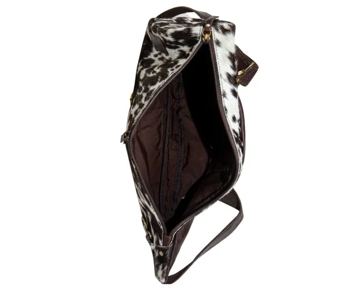 Cullom Trail Hair-on Hide Bucket Sling Bag
