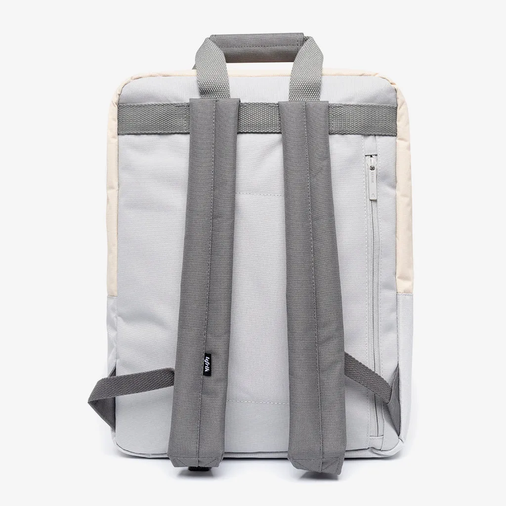Daily 15" Backpack Stripes Concrete Block