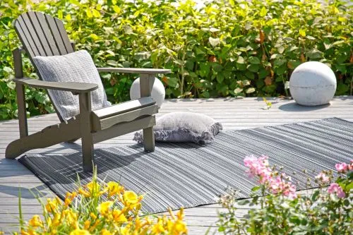 Eco Friendly Outdoor Rug - Cancun Midnight
