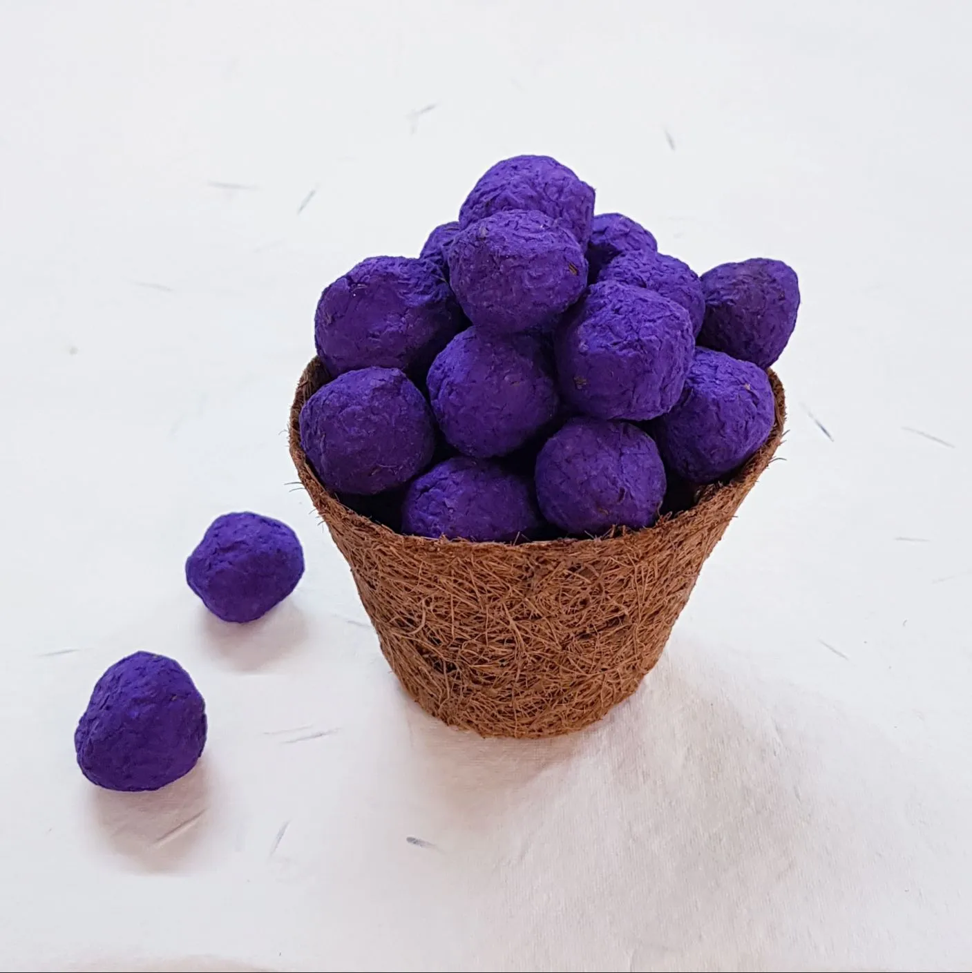 Eco-Friendly Plantable Seed Balls