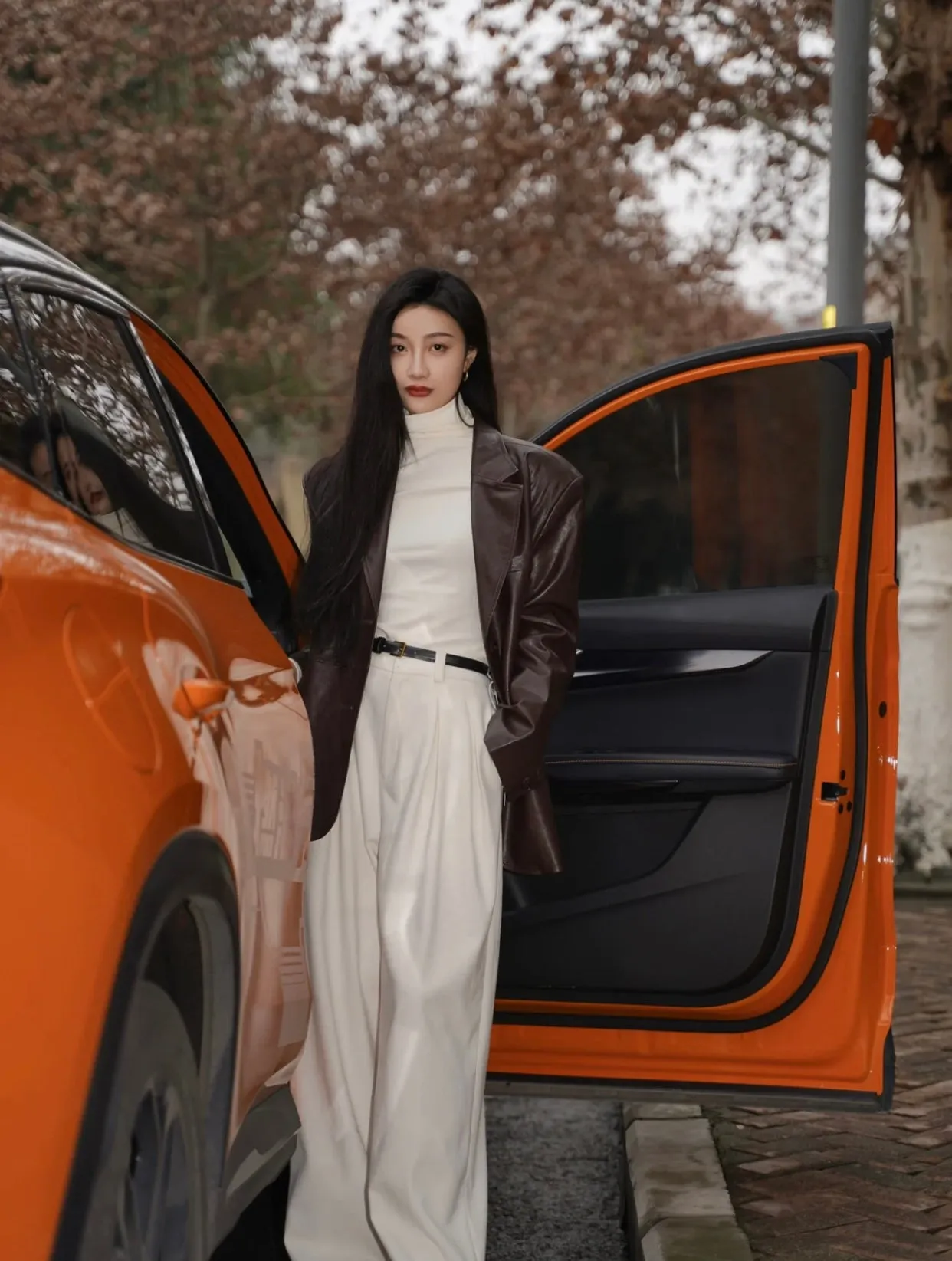 Eco-friendly Pu Leather Jacket