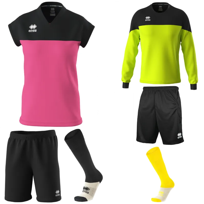 ERREA BESSY WOMENS KIT BUNDLE FUCHSIA FLUO BLACK