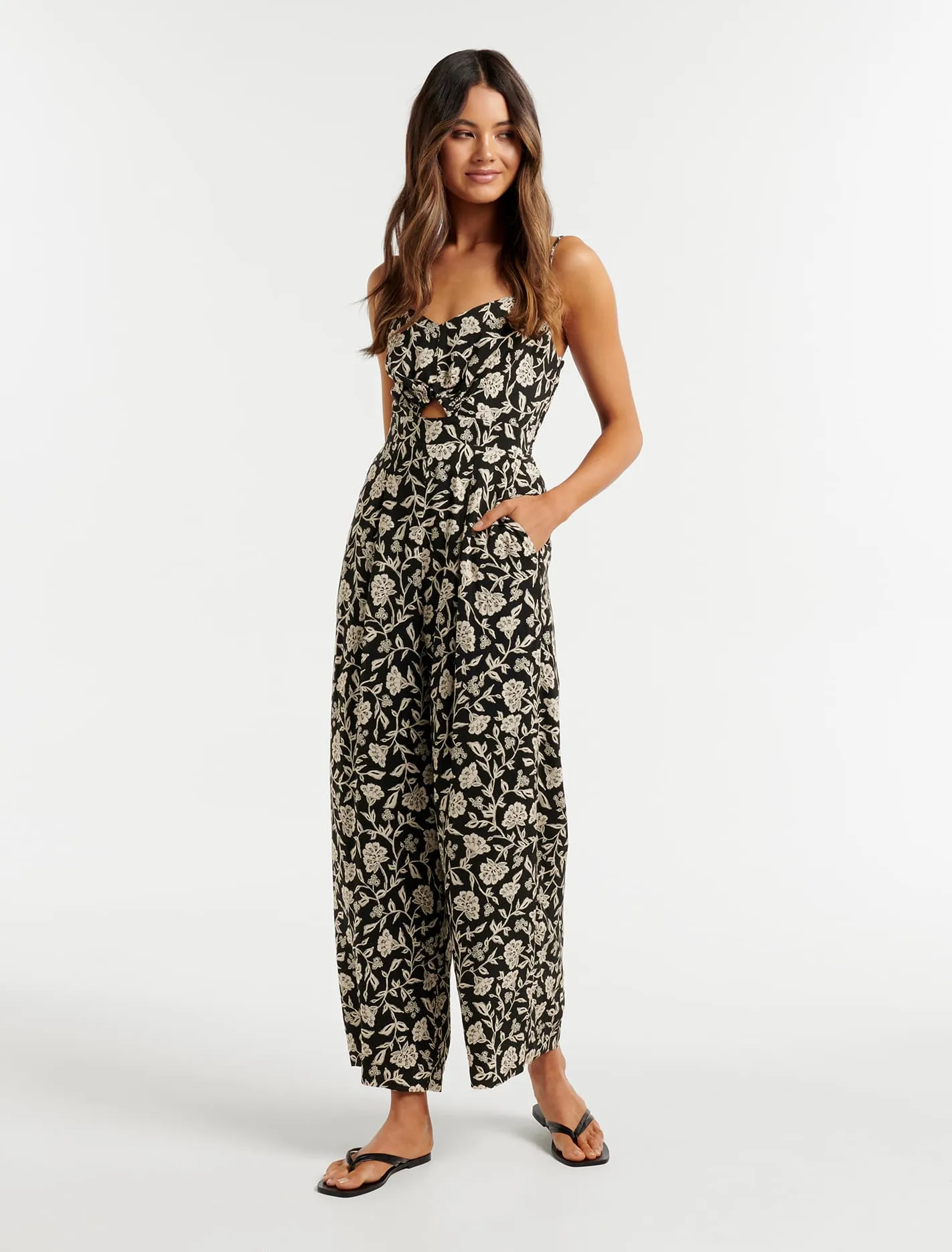 Fallon Cut Out Jumpsuit