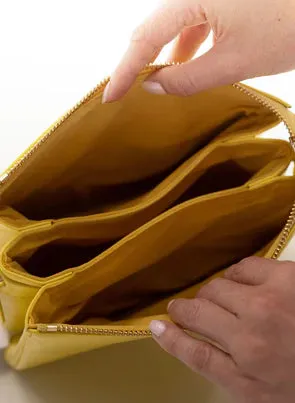 Federation Small Compartments Bag in Honey