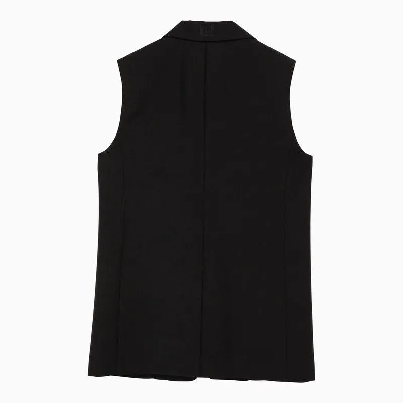 FENDI Chic Mohair and Wool Vest