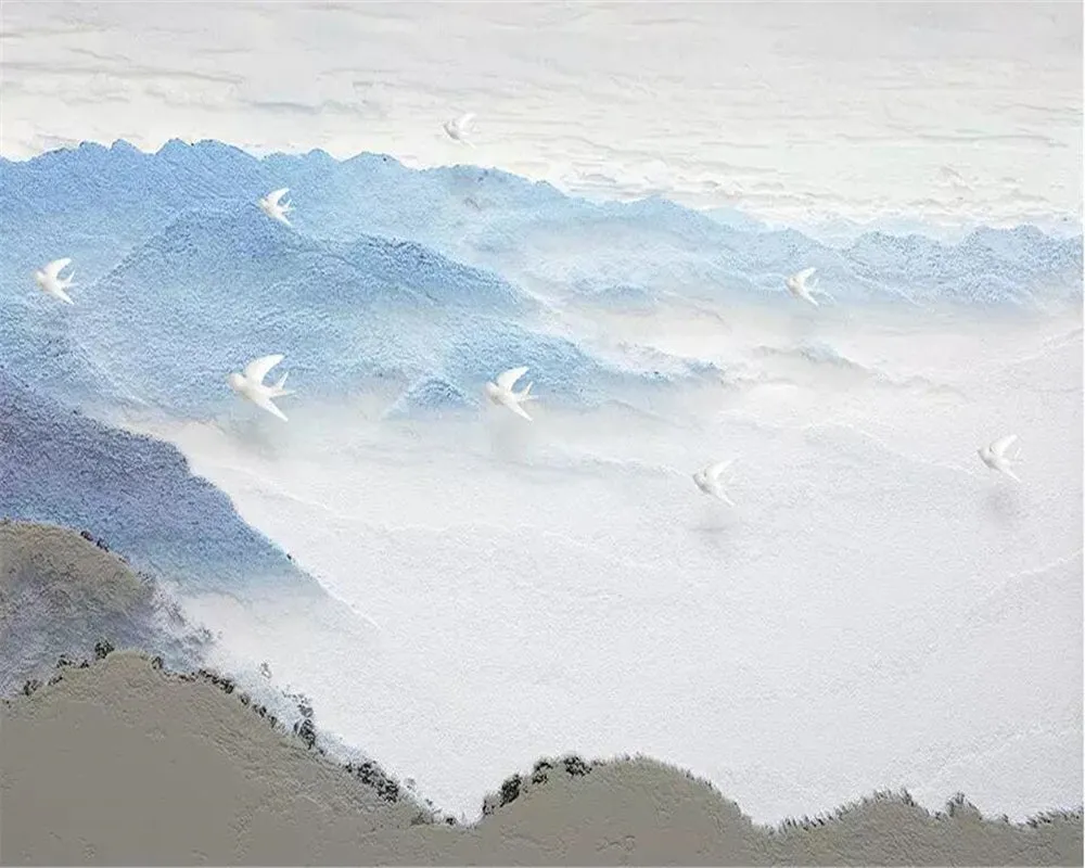 Frozen Coastline Wallpaper Mural - Stunning Wall Decor