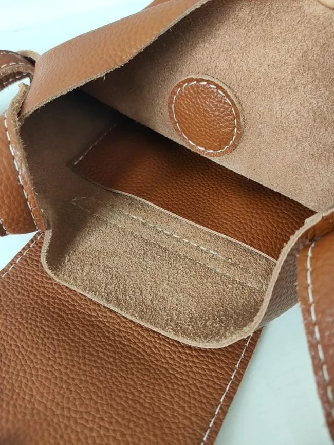Genuine Black Leather Womens Bucket Brown Side Bag Vertical White Shoulder Bag For Womens Green Leather Crossbody Bag
