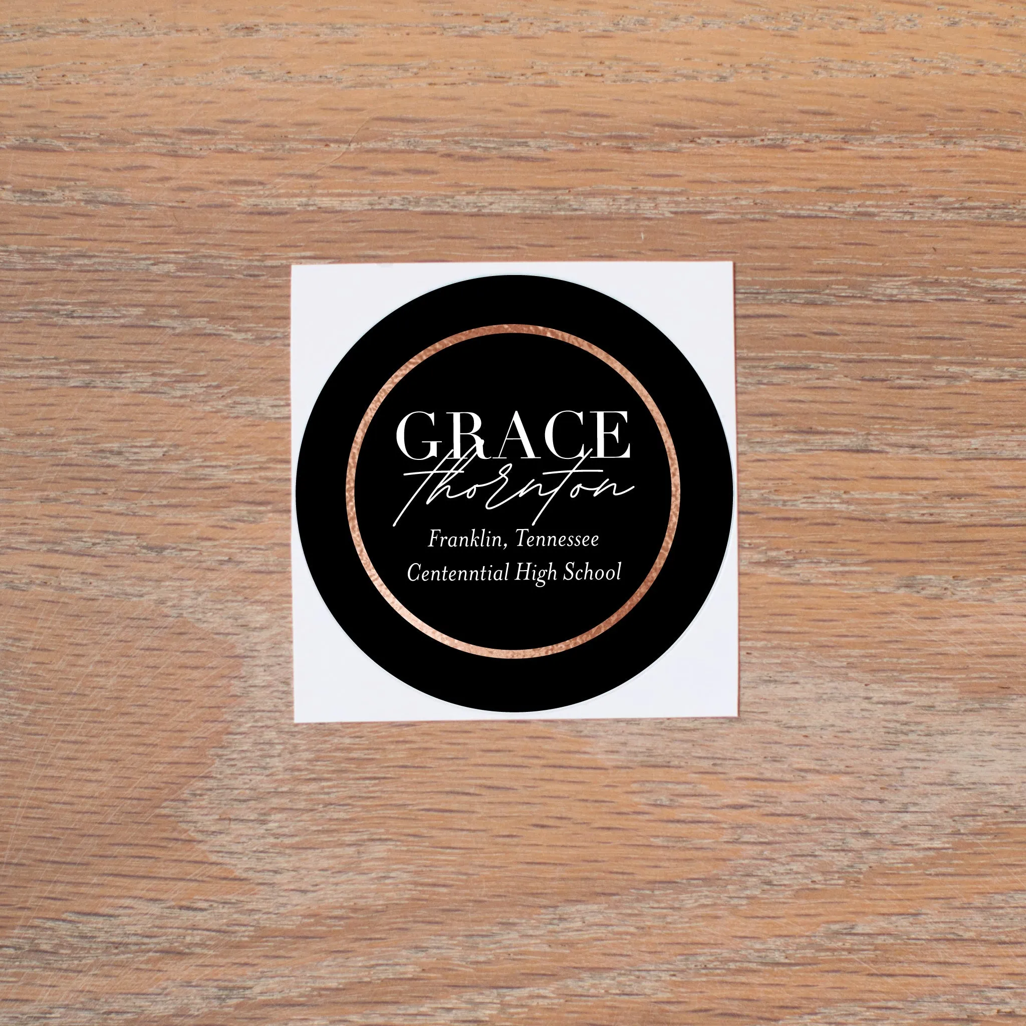 Glamour Personal Stickers