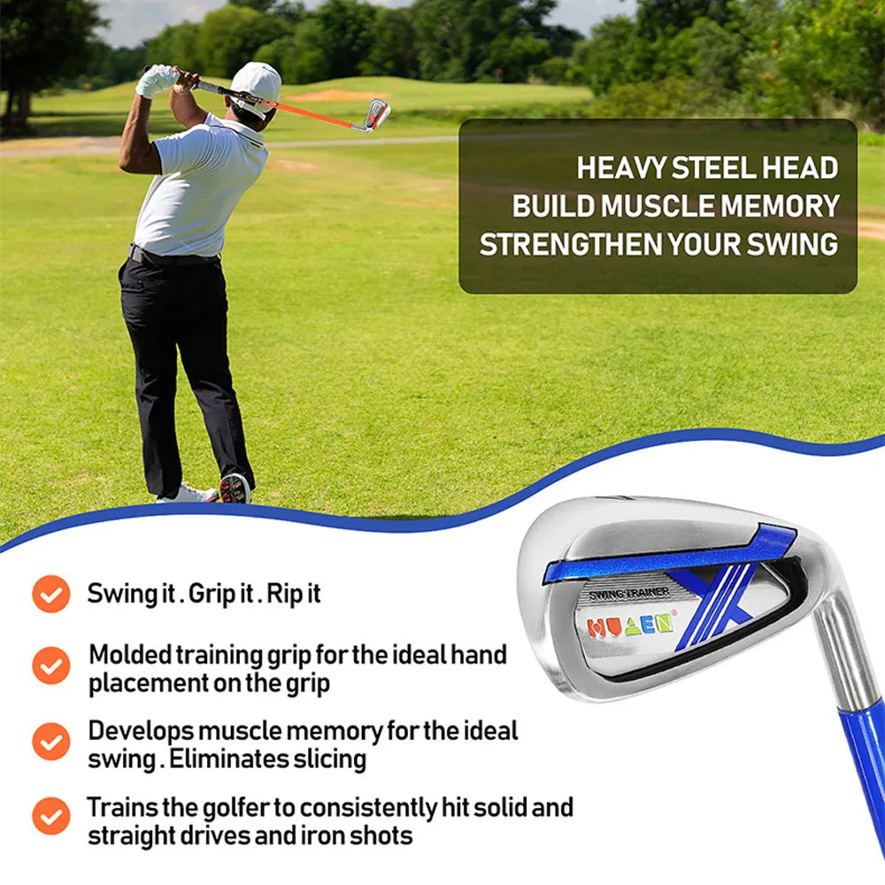 Golf 7 Iron Swing Warm-Up Strength Grip Tempo & Flexibility Training