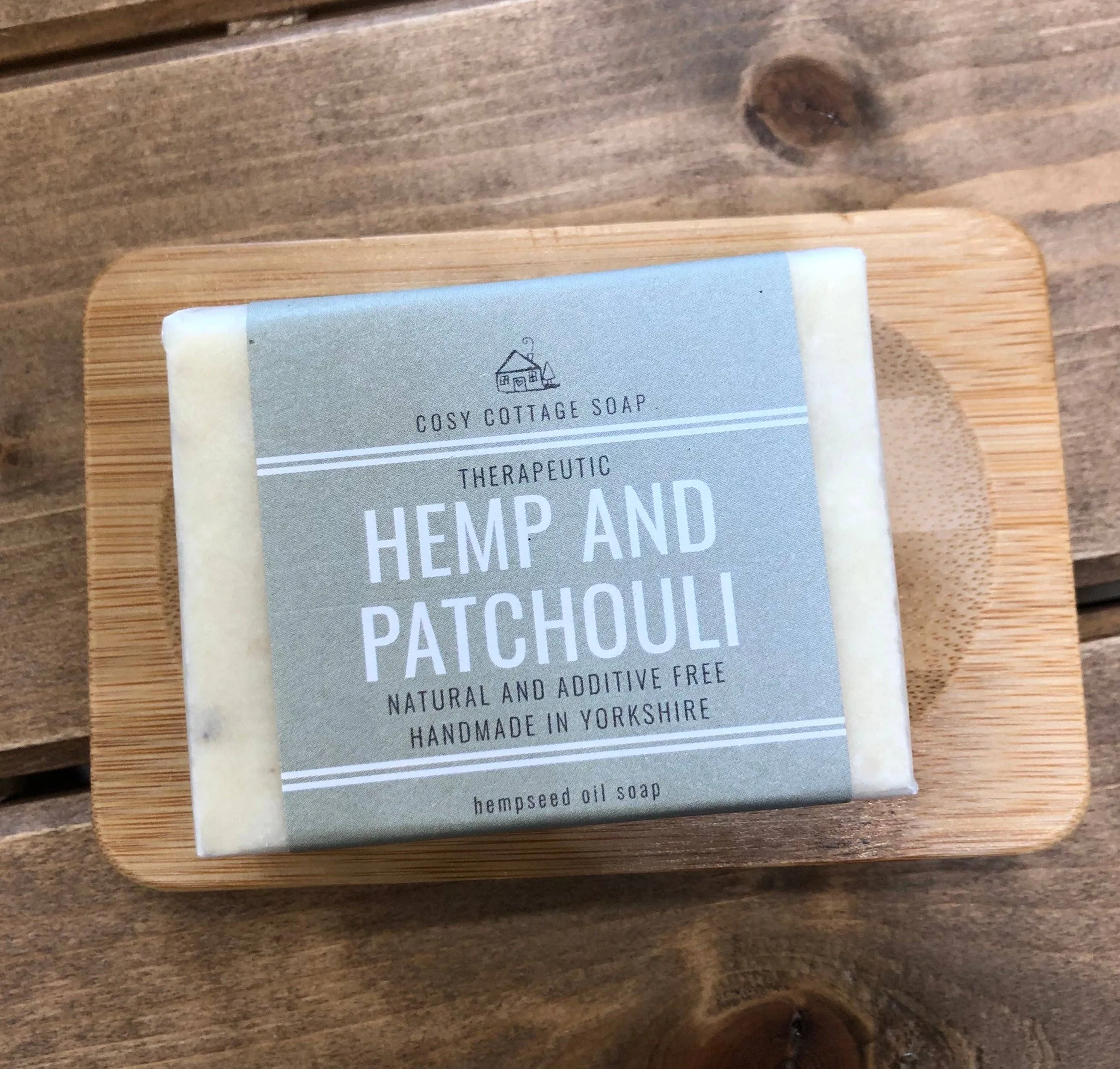 Handmade Hempseed & Patchouli Oil Soap