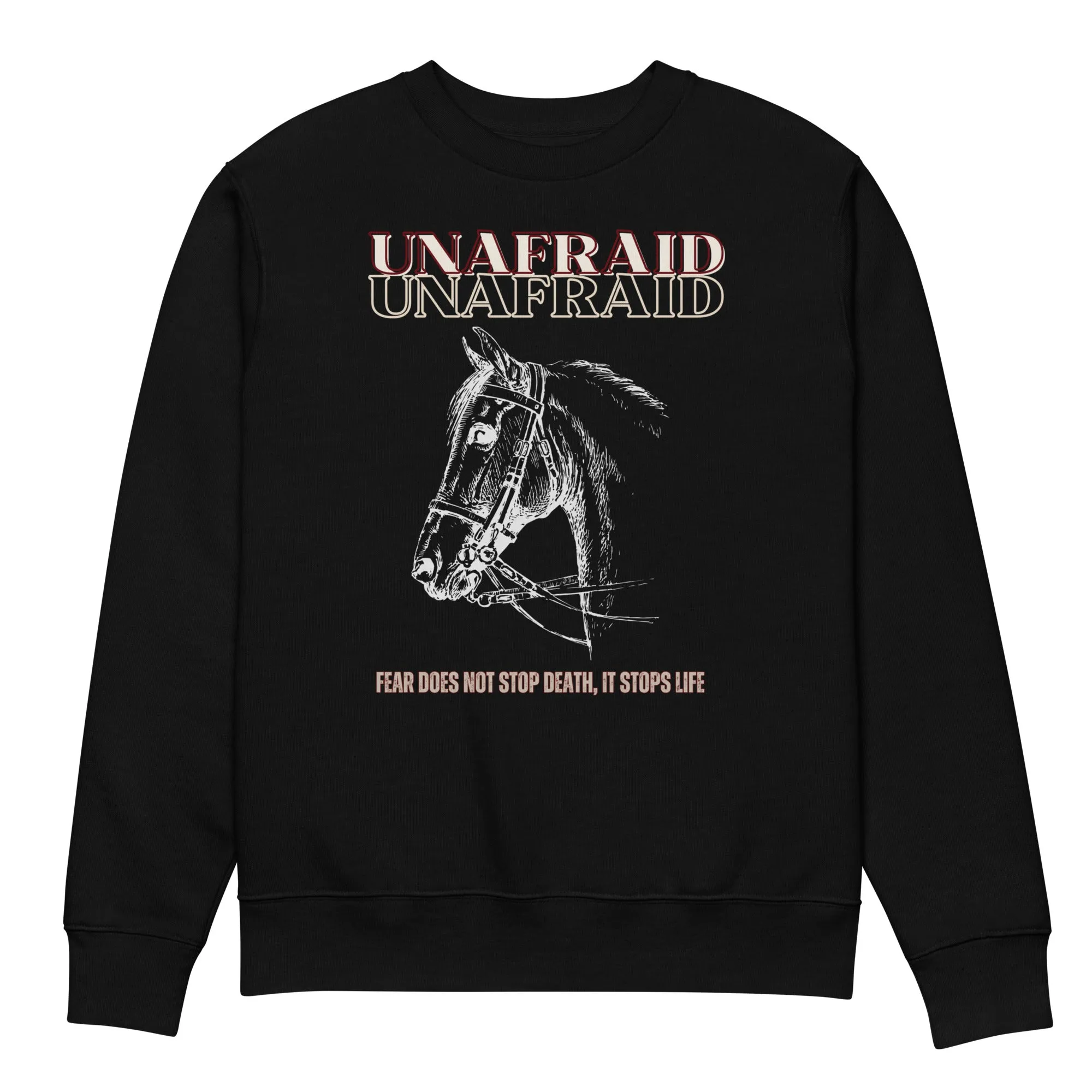 Horse Lover Sweatshirt – 100% Organic Cotton, Eco-Friendly