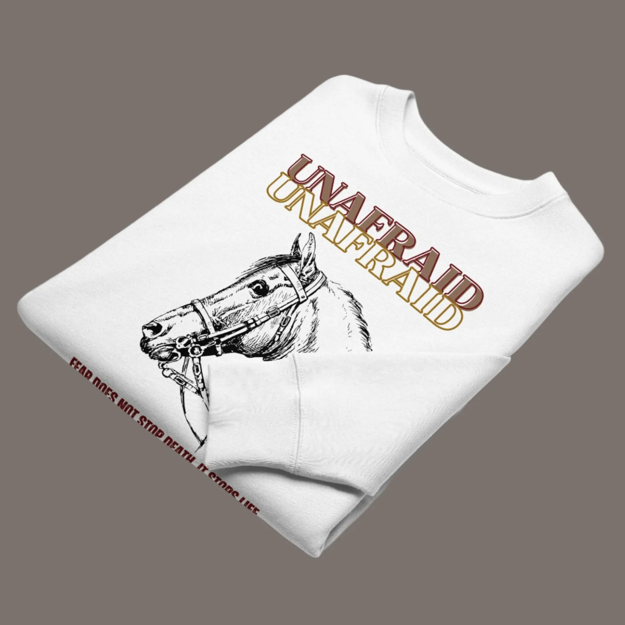 Horse Lover Sweatshirt – 100% Organic Cotton, Eco-Friendly