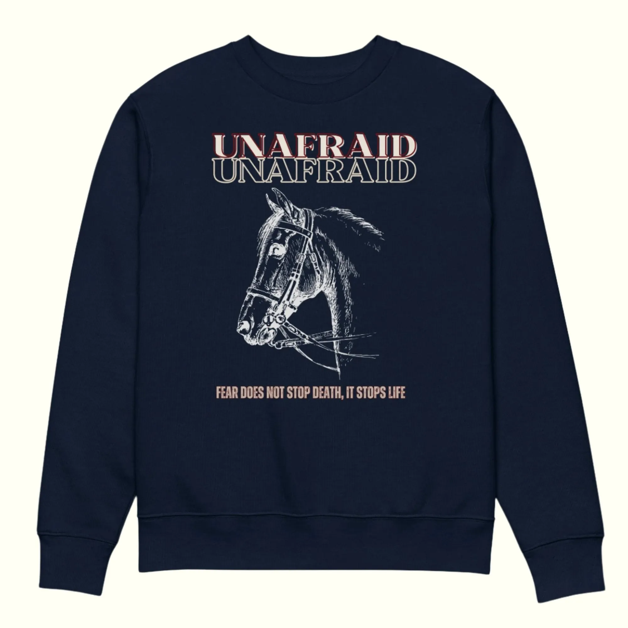 Horse Lover Sweatshirt – 100% Organic Cotton, Eco-Friendly