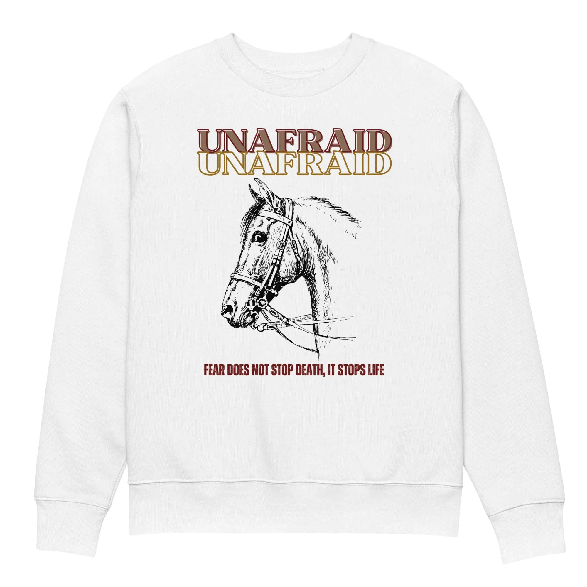 Horse Lover Sweatshirt – 100% Organic Cotton, Eco-Friendly