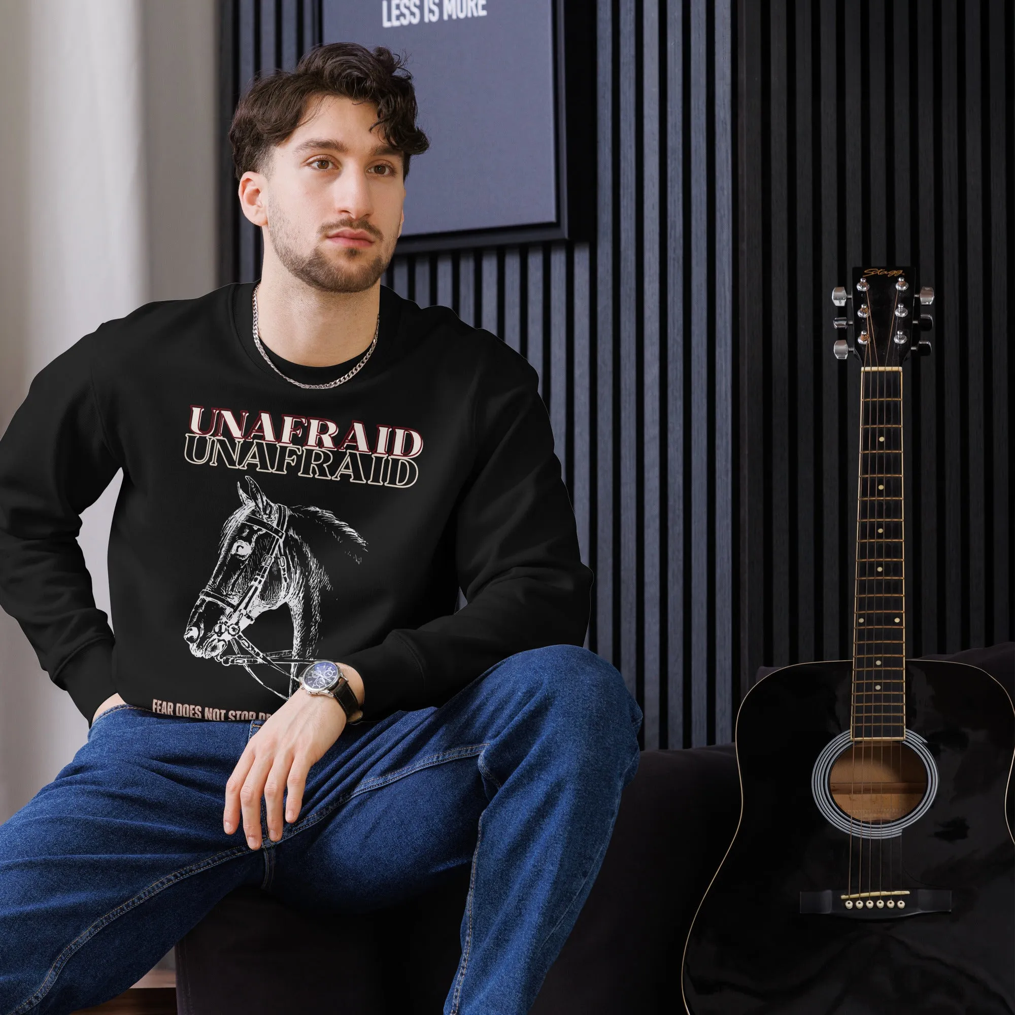 Horse Lover Sweatshirt – 100% Organic Cotton, Eco-Friendly