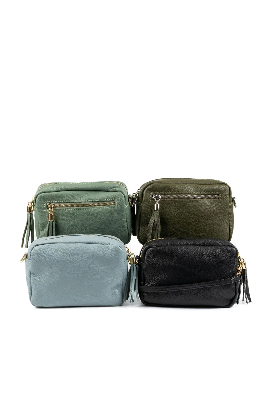 IL GIGLIO Brick Leather Cross Over the body Bag