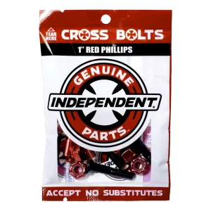 INDEPENDENT ボルト CROSS BOLTS 1 RED PHILLIPS 33531247