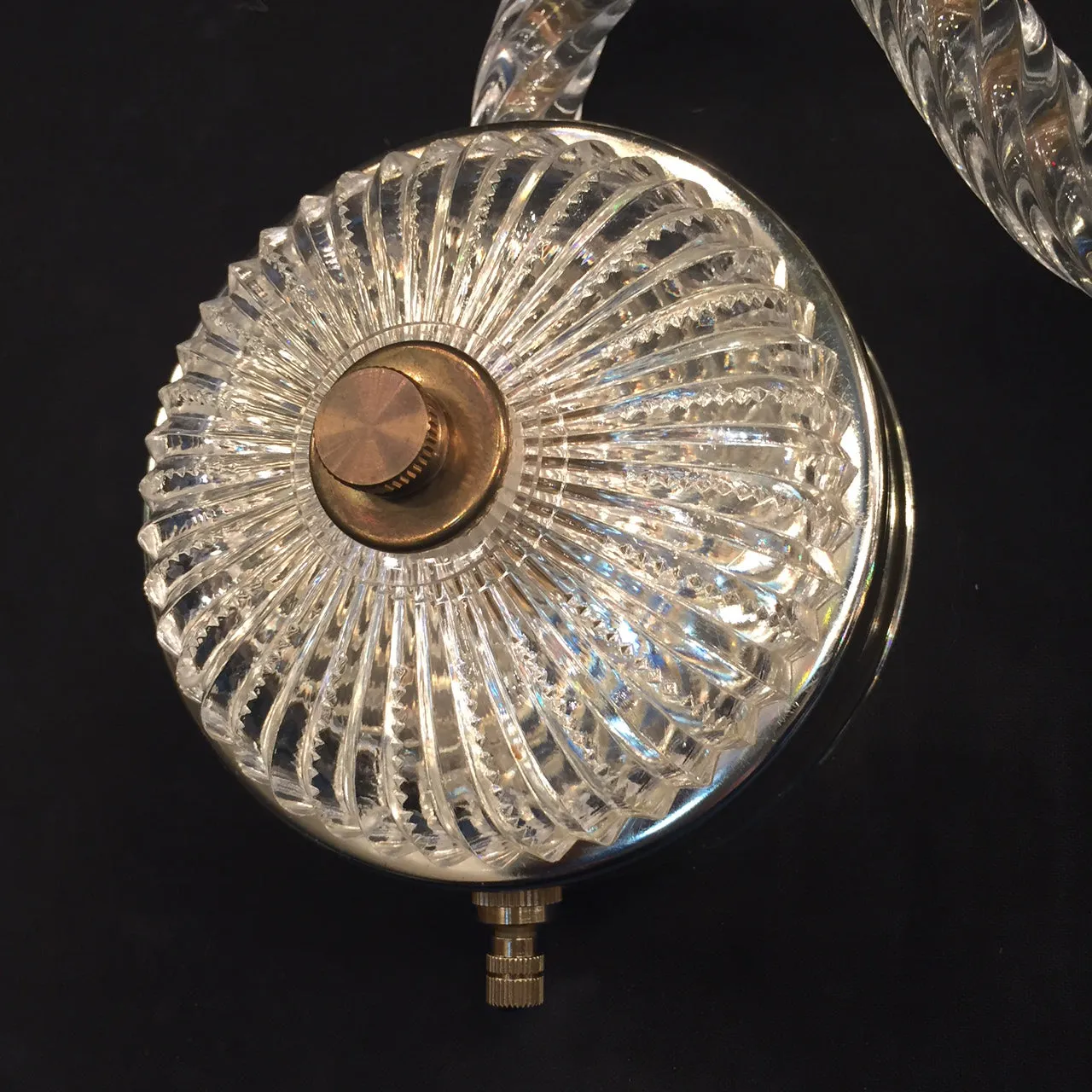 IT 1 - Single Light Crystal Sconce