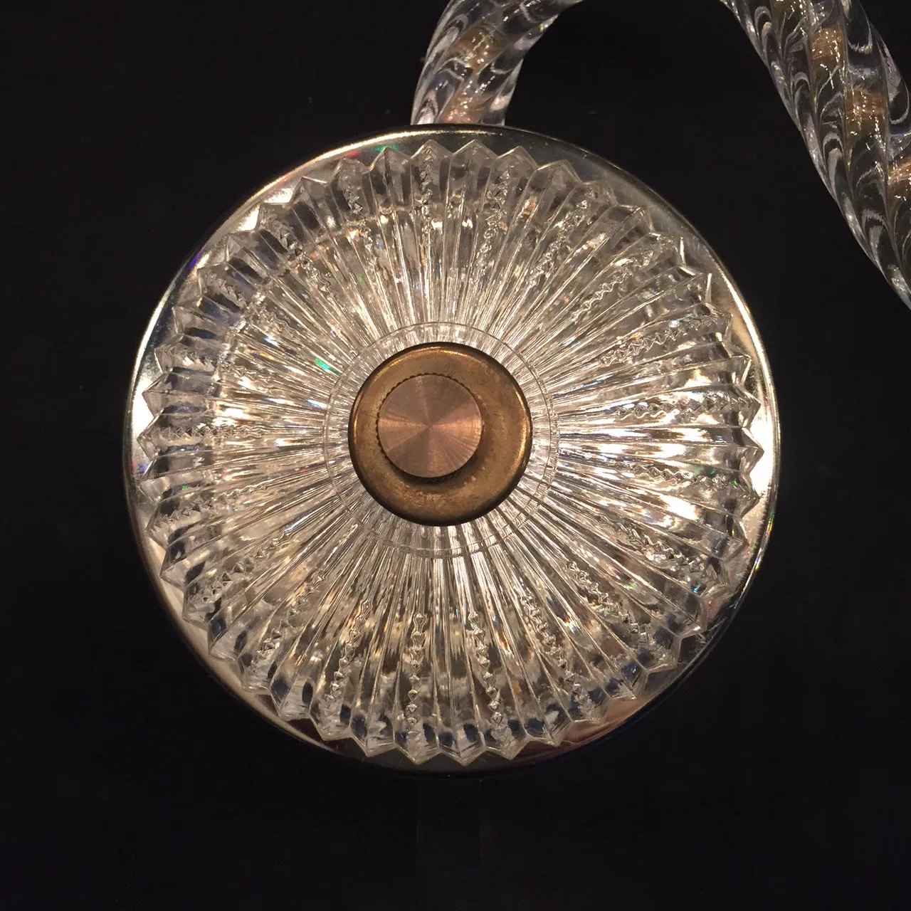 IT 1 - Single Light Crystal Sconce
