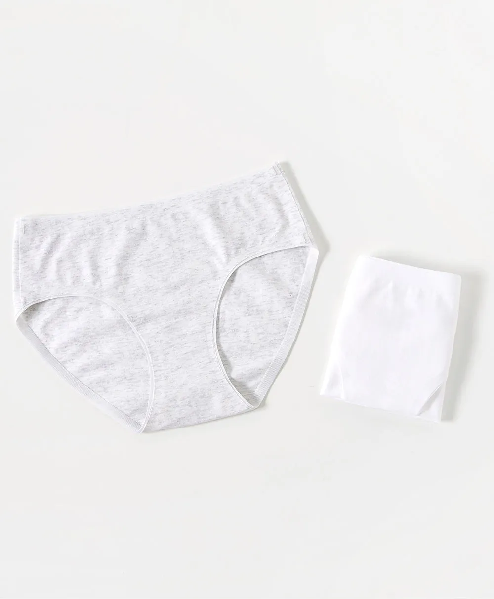 Junior Cotton Seamless Girl Mini 2-pack Panties