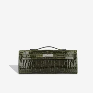 Kelly Cut Clutch - Canopee Crocodile
