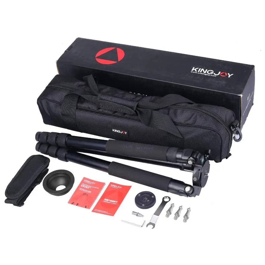 KingJoy K4008 Professional Aluminium Tripod Leg
