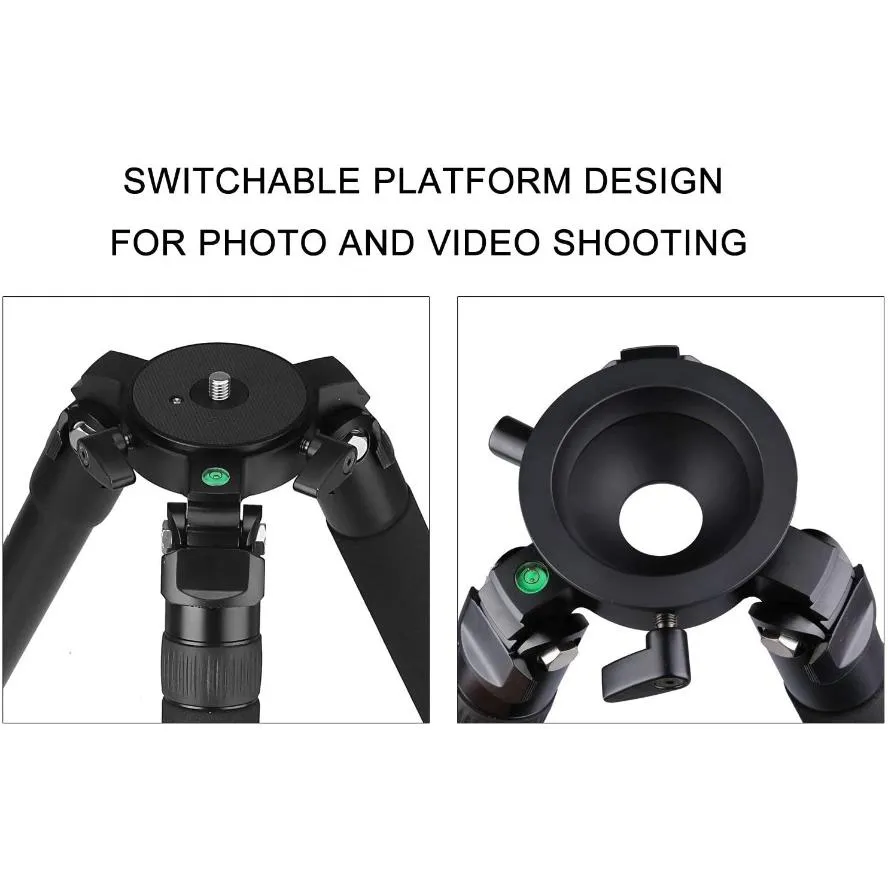 KingJoy K4008 Professional Aluminium Tripod Leg