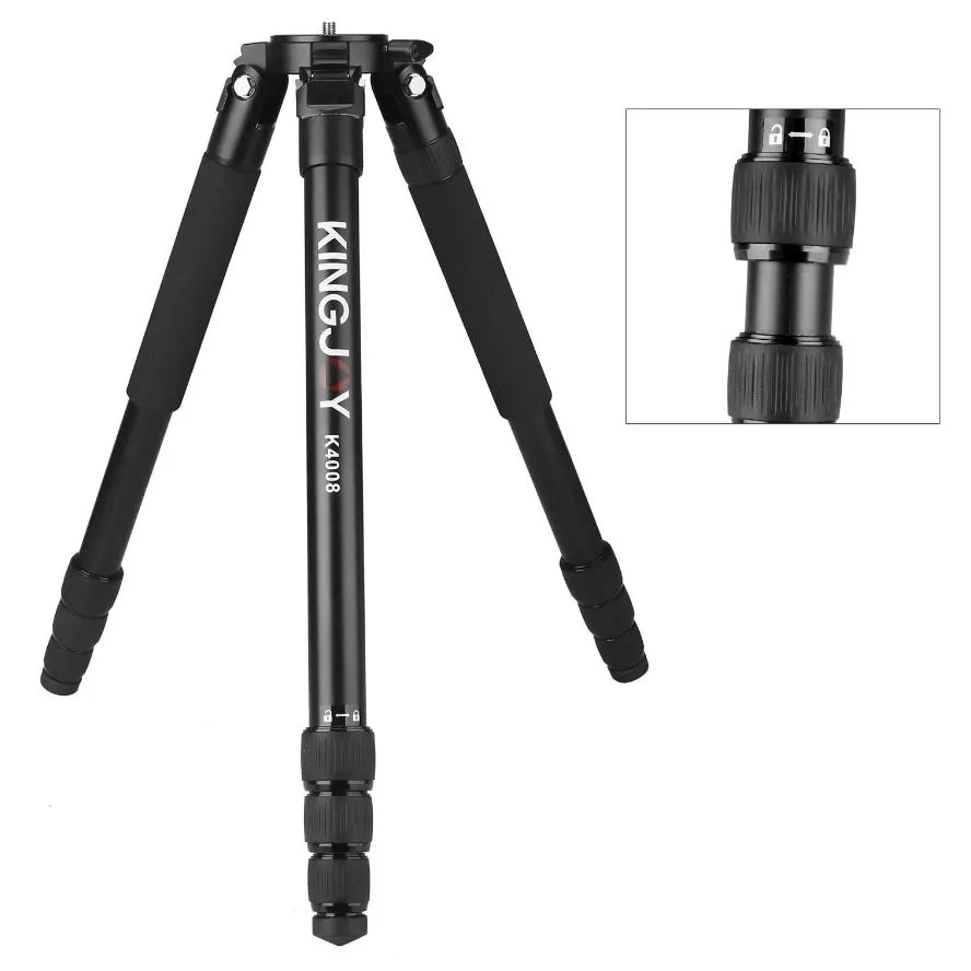 KingJoy K4008 Professional Aluminium Tripod Leg