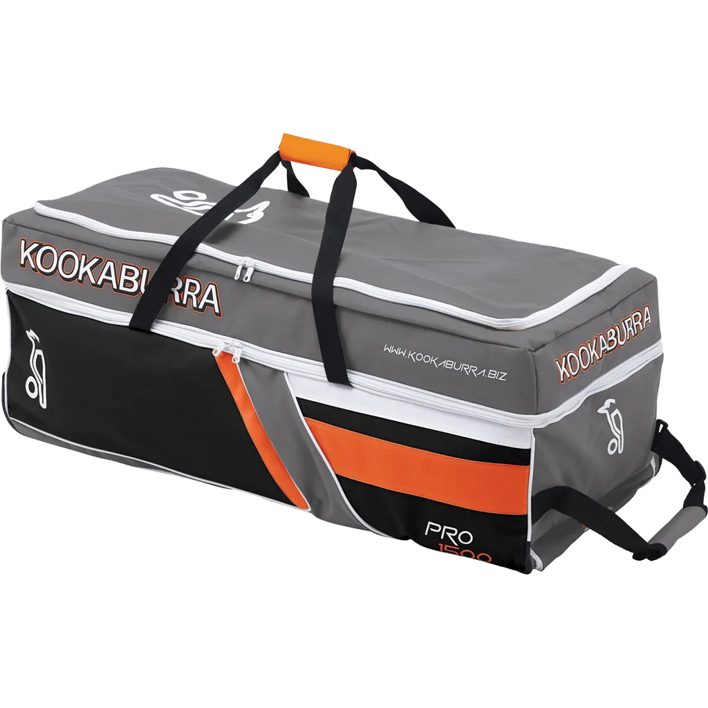 Kookaburra Pro 1500 Black/Cobalt Cricket Kit Bag