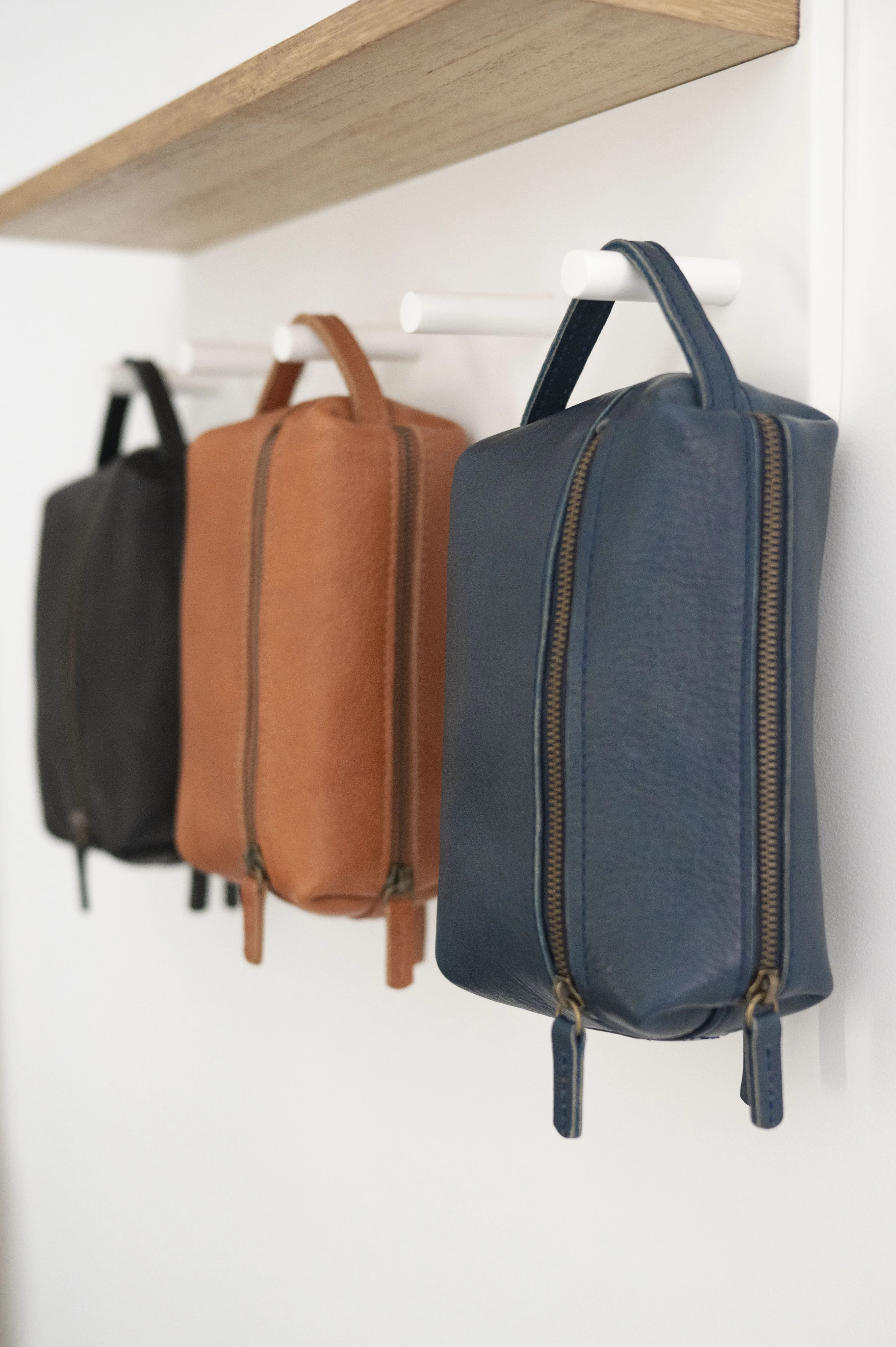 Leather toiletry bag - Rivera