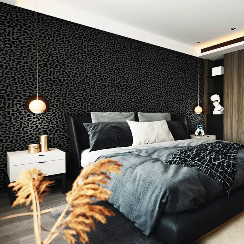 Leopard Wallpaper Fashion Modern Luxury Wallcovering (5.3 ㎡)