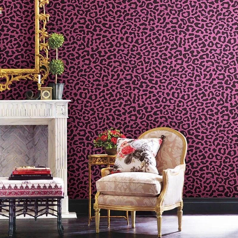 Leopard Wallpaper Fashion Modern Luxury Wallcovering (5.3 ㎡)