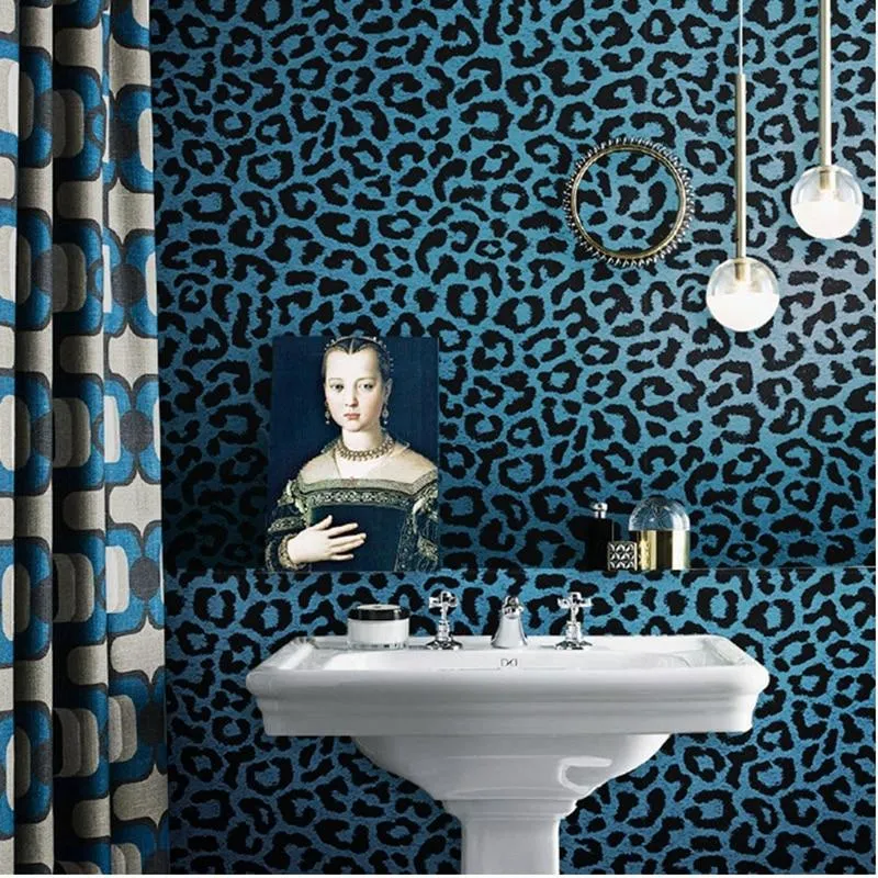 Leopard Wallpaper Fashion Modern Luxury Wallcovering (5.3 ㎡)