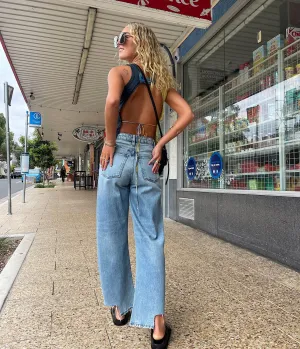 LONG BARREL JEAN  - DIVINE