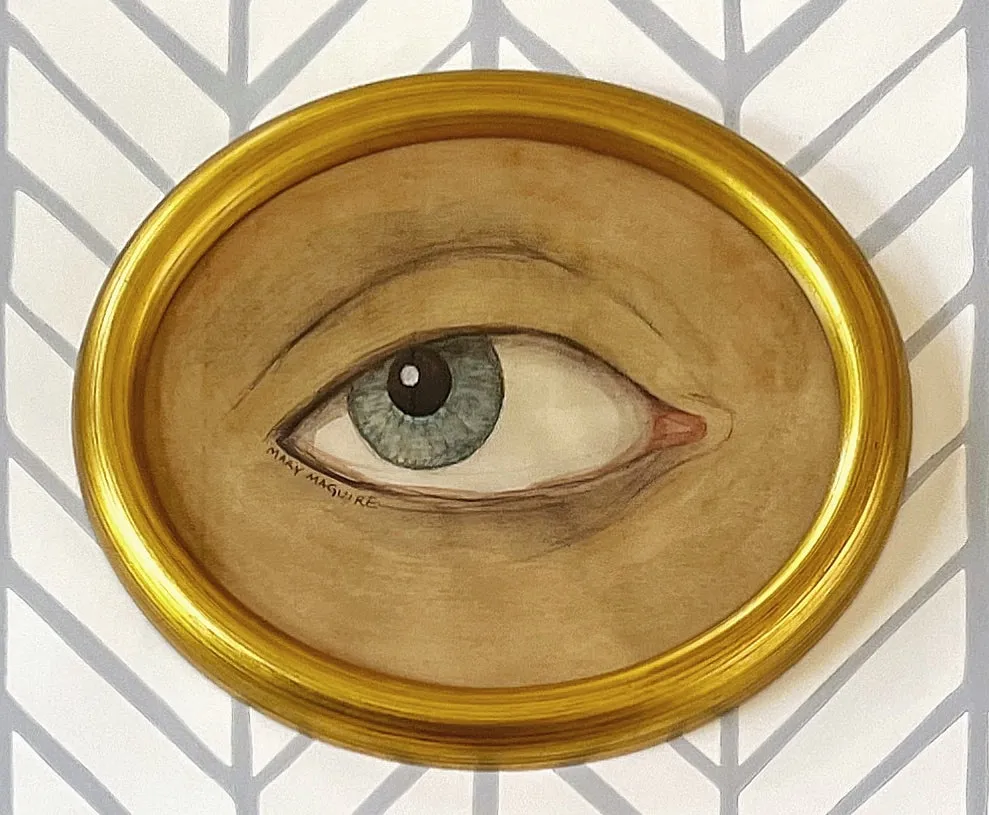 'Lover's Eye' -9 1/2 x 11 1/2 inches