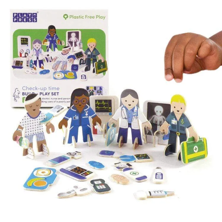 Medical Team Eco Friendly Character Playset