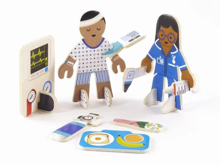 Medical Team Eco Friendly Character Playset